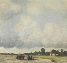 View in the Kempen, c1900-1920. Creator: Jakob Smits