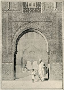 View in the Hall of the Two Sisters 19th century, (1907). Creator: Unknown