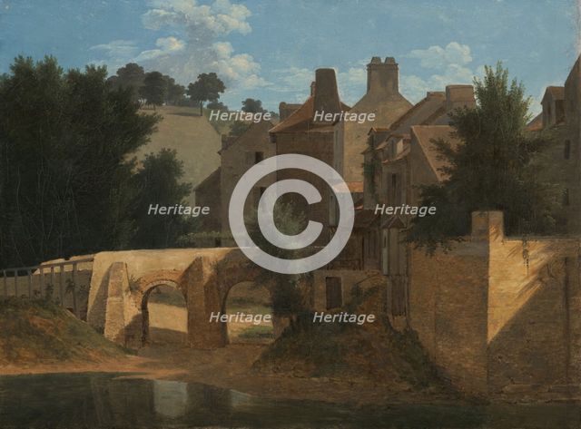 View in the Île-de-France, about 1810-1813. Creator: Jean-Victor Bertin.