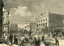 View in the New Cut 1878. Creator: Unknown