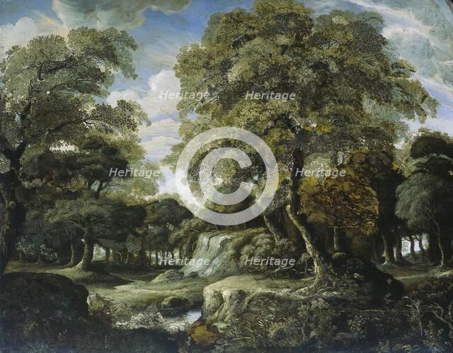 View in the Woods, 1660-1690. Creator: Jan van der Heyden.