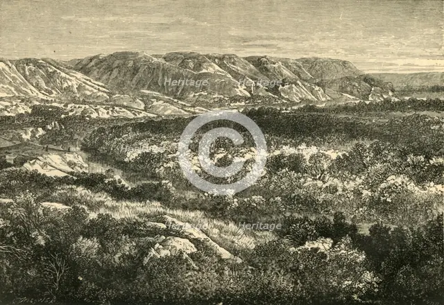 'View in the Valley of the Jordan', 1890.   Creator: Unknown.