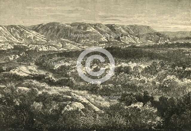 'View in the Valley of the Jordan', 1890.   Creator: Unknown.