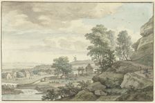 View in the vicinity of Bentheim, 1743. Creator: Isaac de Moucheron