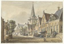 View in the village of Harmelen, 1749. Creator: Jan de Beyer