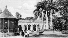 View in the Zoological Gardens, Calcutta, India, early 20th century