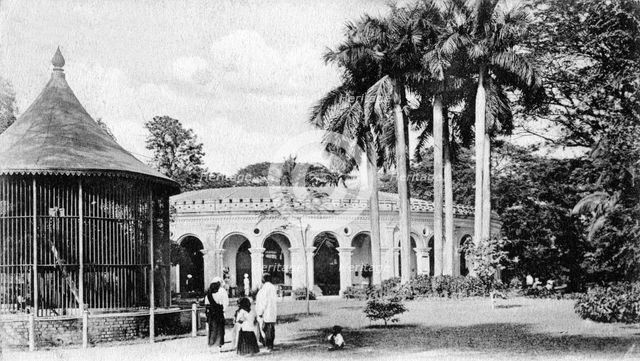 View in the Zoological Gardens, Calcutta, India, early 20th century. Artist: Unknown