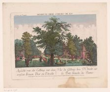 View in Utrecht at the Wittevrouwenpoort, 1755-1779. Creator: Balthasar Friedrich Leizelt