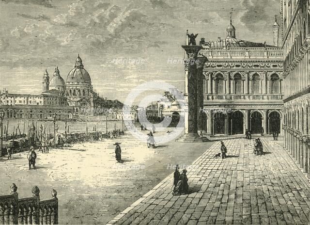 'View in Venice: The Molo', 1890.   Creator: Unknown.