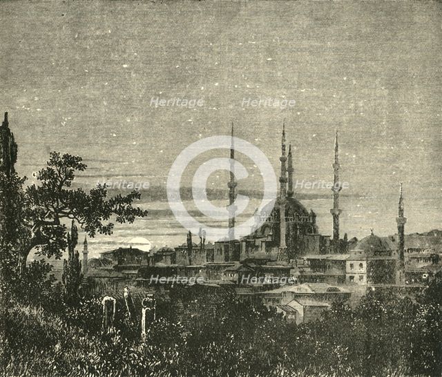 'View in Adrianople - The Mosque of Selim II',  1890. Creator: Unknown.