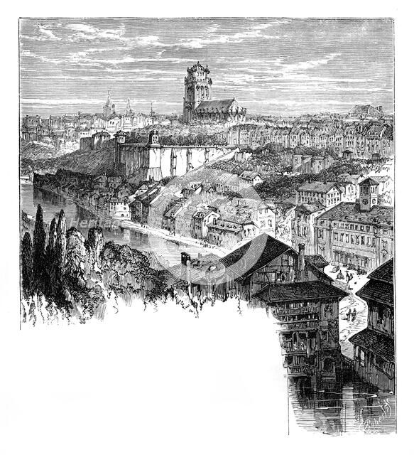 View in Berne, Switzerland, c1888. Artist: Unknown