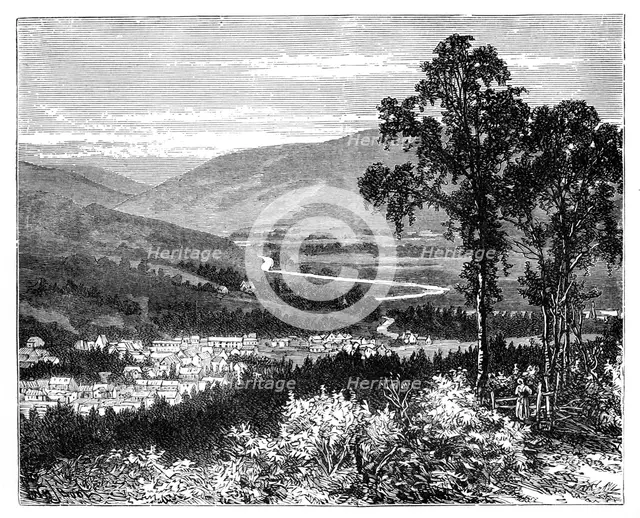 View in Braemar, Scotland, c1888. Artist: Unknown