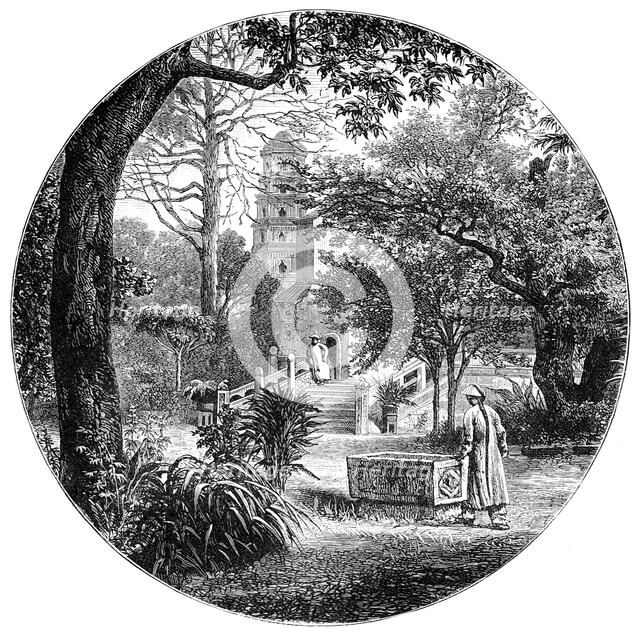 View in Canton, 1900. Artist: Unknown