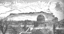 View in Cabul: The Bala Hissar and Part of the City from Deh Afghan c1880