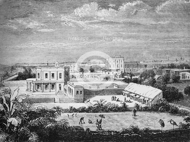 'View in Calcutta', c1891. Creator: James Grant.