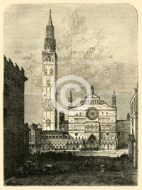 'View in Cremona', 1890.   Creator: Unknown.