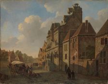 View in Dordrecht, 1819-1821. Creator: Johannes Pietersz. Schoenmakers