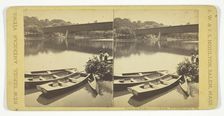 View in Fairmount Park, Philadelphia, Pennsylvania., 1873/81. Creator: J.W. & J.S. Moulton
