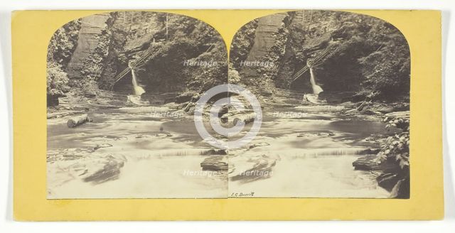 View in Freers, Glen of Watkins, N.Y., 1860/65. Creator: J. C. Burritt.