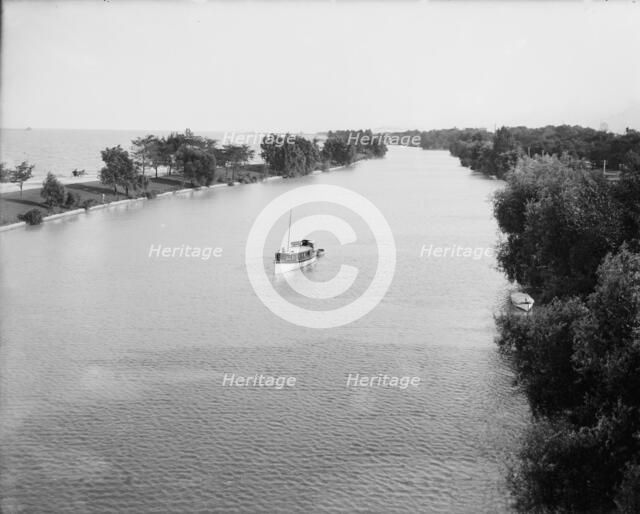 View in Lincoln Park, Chicago, Ill., c1905. Creator: Unknown.