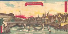 View in London, the Prosperity of Countries: London, England, September 1872.. Creator: Utagawa Yoshimori