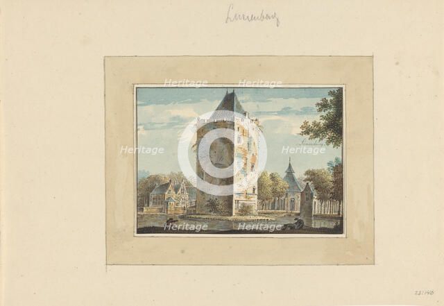 View in Lunenburg, 1700-1800. Creator: Anon.