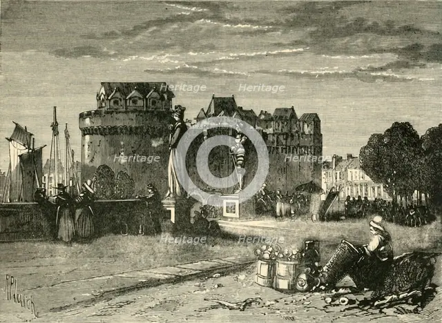 'View in Nantes', 1890. Creator: Unknown.