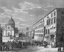 View in Naples c1880