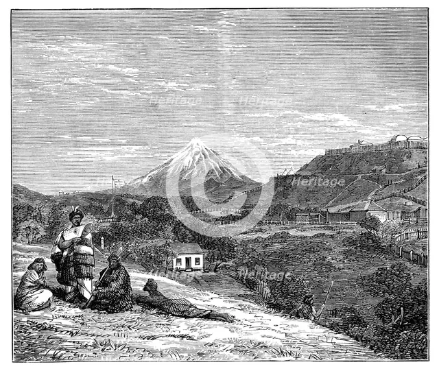 View in New Zealand, 1900. Artist: Unknown