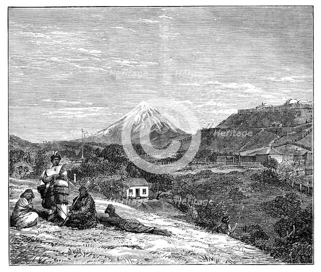 View in New Zealand, 1900. Artist: Unknown