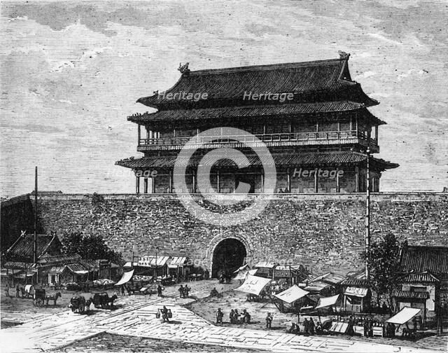 'View in Pekin', c1891. Creator: James Grant.