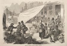 View in South Market Street, Boston, 1857. Creator: Winslow Homer (American, 1836-1910)