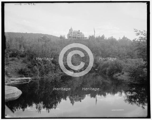 View in Sunset Park, Haines Corners, Catskill Mountains, N.Y., (1902?). Creator: Unknown.
