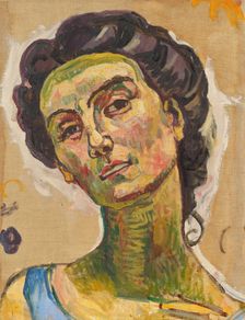 View into Infinity, Head Study, c1914. Creator: Hodler, Ferdinand (1853-1918)