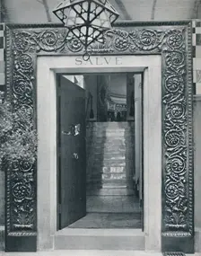 View into Sir L. Alma-Tadema's Studio through the Entrance Door late 19th century. Creator: Unknown