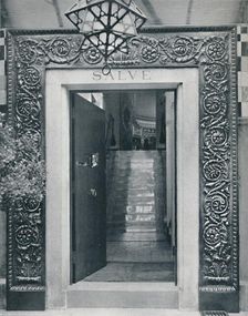 View into Sir L. Alma-Tadema's Studio through the Entrance Door late 19th century. Creator: Unknown