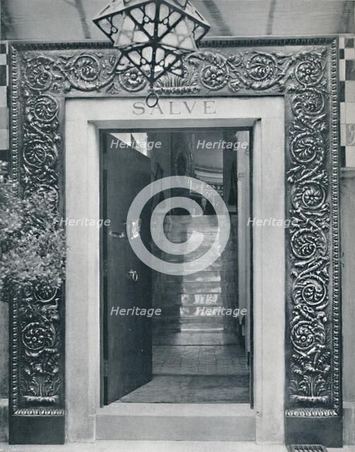 'View into Sir L. Alma-Tadema's Studio through the Entrance Door', late 19th century. Creator: Unknown.