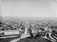View looking east down Pennsylvania Avenue..., [Washington D.C.], c.1860-1880 Creator: Unknown