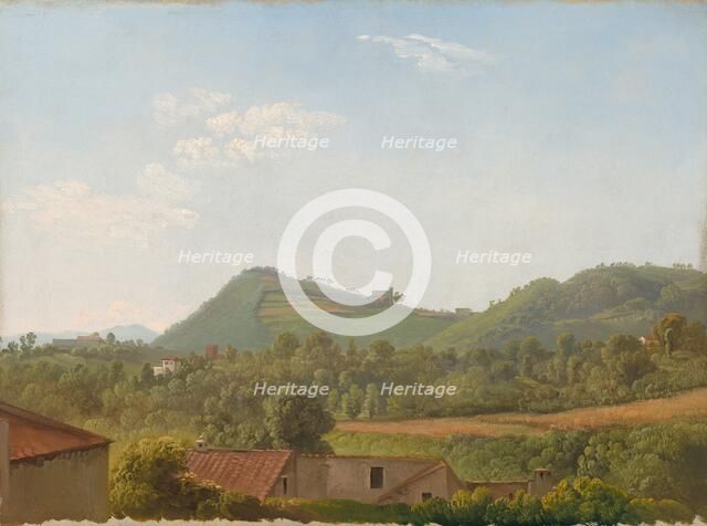 View near Naples, c. 1806. Creator: Simon Alexandre Clement Denis.