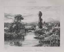 View near Alençon, 1839. Creator: Jules Dupré (French, 1811-1889)