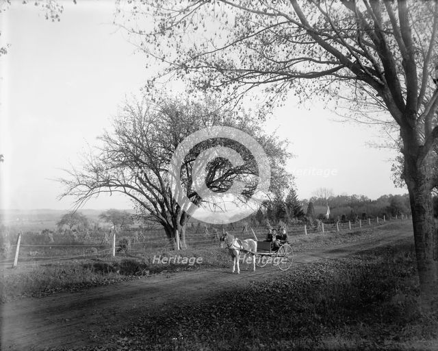 View near Basking Ridge, N.J., c1900. Creator: Unknown.