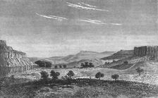 View near Fort Dauphin; Recent Explorations in Madagascar 1875. Creator: Alfred Grandidier