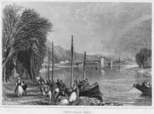 View near Huy 1850. Artist: Shury & Son