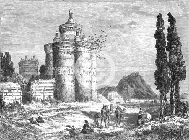 'View near Ispahan; A Ramble in Persia', 1875. Creator: Armin Vambery.