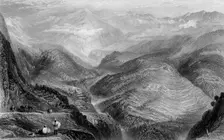 View near Jubbera 1838. Creator: George Francis White