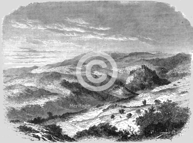 'View near Kunawat; The Stone Towns of Central Syria, otherwise called the Giant Cities..., 1875. Creator: Unknown.