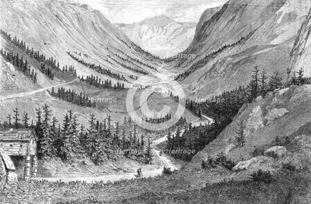 'View near Klaebo; Northern Wanderings', 1875. Creator: Frank Usher.