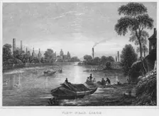 View near Liege 1850