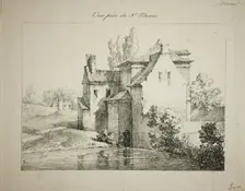 View near St. Denis, 1824/27. Creator: Louis Jules Federe Villeneuve