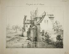 View near St. Denis, 1824/27. Creator: Louis Jules Federe Villeneuve
